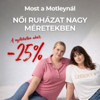 Motley Denim: most már nőknek is (40–66-os méretek)