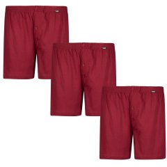 Adamo James Boxershorts 3-pack Burgundy