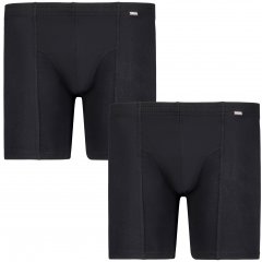 Adamo Jim Boxer shorts 2-pack Black