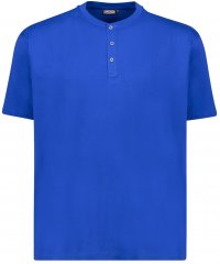 Adamo Silas Regular fit Serafino T-shirt Royal Blue