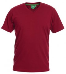 D555 Signature V-neck T-shirt Red