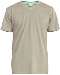 D555 Signature V-neck T-shirt Khaki