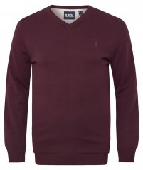 North Latitude 53133 V-Neck Knit Piros