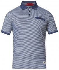 D555 Tyrone Polo Blue