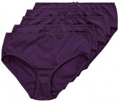 Ulla Popken 710201 Alsók 5 db Padlizsán