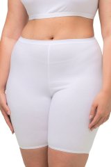 Ulla Popken 716595 Női boxeralsók combvédővel 3 db Fehér