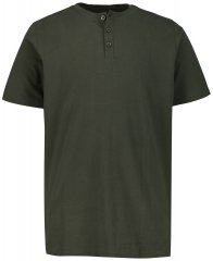JP1880 726695 Henley póló Sötét oliva