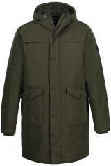 JP1880 808794 Hosszú parka Olívazöld