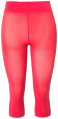 Ulla Popken 815580 3/4-es harisnyaleggings combvédővel 80 den Világospiros