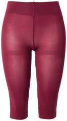 Ulla Popken 815580 3/4-es harisnyaleggings combvédővel 80 den Piros