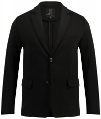 JP1880 New York Flexnamic Jersey zakó fedőlapos zsebekkel Fekete