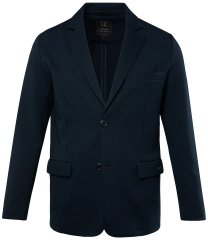 JP1880 New York Flexnamic Jersey zakó fedőlapos zsebekkel Sötétkék