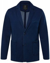 JP1880 826175 Sweat zakó vintage stílusban Sötétkék