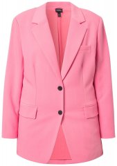 Ulla Popken 826487 Oversize blézer Rózsaszín