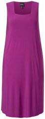 Ulla Popken 827908 Ujjatlan jersey ruha Lila