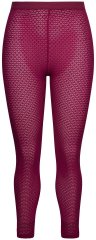 Ulla Popken 833718 Harisnyaleggings csipkével Bogyópiros