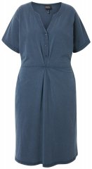 Ulla Popken 837403 Rövid ujjú jersey ruha Sötétkék