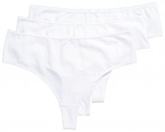 Ulla Popken 838637 Tangák 3 db Fehér
