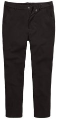 Men+ 207 Bilbao Flexlastic Jersey chino nadrág Fekete