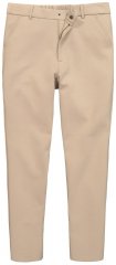 Men+ 207 Bilbao Flexlastic Jersey chino nadrág Homok