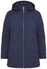 Ulla Popken 841360 Steppelt dzseki Sötétkék