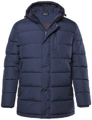 Men+ 426 Parka kapucnival Sötétkék