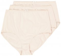 Ulla Popken 842435 Alsók magas derékkal 3 db Bézs