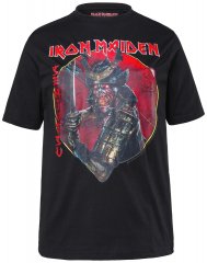 JP1880 845106 Iron Maiden Senjutsu Póló Fekete