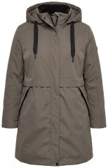 Ulla Popken 845111 Parka Sötétzöld