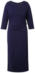 Ulla Popken 845705 Jersey ruha Sötétkék