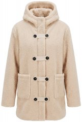 Ulla Popken 850589 Teddy dzseki Törtfehér