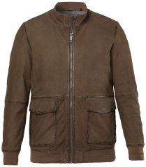 JP1880 851511 Velúr dzseki bárányból Barna