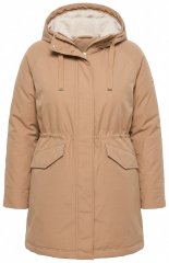 Ulla Popken 852028 Parka Bézs