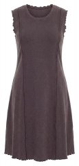 Ulla Popken 852190 Jersey ruha Mahagóni barna
