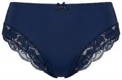 Ulla Popken 852930 Alsók csipkével Sötétkék