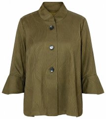 Ulla Popken 855125 Kabátka Khaki