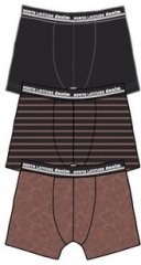 North Latitude 61341 3 Csomagos Boxeralsó Konyakbarna