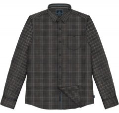 Double Outfitters FS-5230 Kockás ing Tengerészkék/Barna