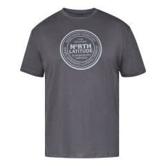 North Latitude T-Shirt Szürke/Antracit