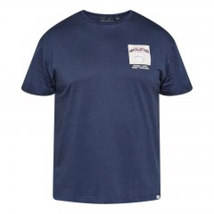 North Latitude T-Shirt With Print Tengerészkék