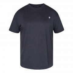 North Latitude T-Shirt With Back Print Fekete