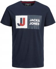 Jack & Jones JCOLOGAN TEE Navy