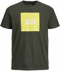 Jack & Jones JJLOCK TEE Green