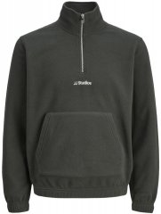 Jack & Jones Soho Half Zip Fleece Sweatshirt Rosin