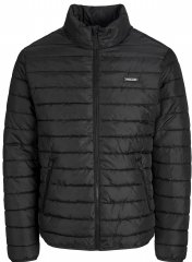 Jack & Jones Elvis Light Puffer Collar Jacket Black