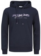 Jack & Jones JJALVIS Hoodie Navy Blazer