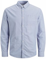 Jack & Jones OXFORD LS Shirt Cashmere Blue