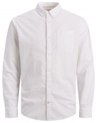 Jack & Jones OXFORD LS Shirt White