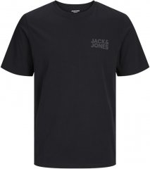 Jack & Jones CORP Logo T-Shirt Black w Small Black Print