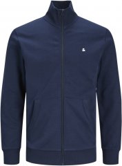 Jack & Jones PAULOS Turtleneck Zip Sweatshirt Navy Blazer